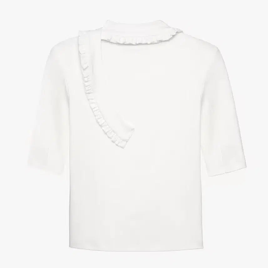 [BUNJANG] Zara Stefano Pilati Ruffle Pad T-Shirt / M) 자라x스테파노필라티 러플패드티셔츠 새상품