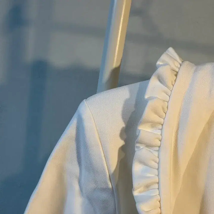 [BUNJANG] Zara Stefano Pilati Ruffle Pad T-Shirt / M) 자라x스테파노필라티 러플패드티셔츠 새상품