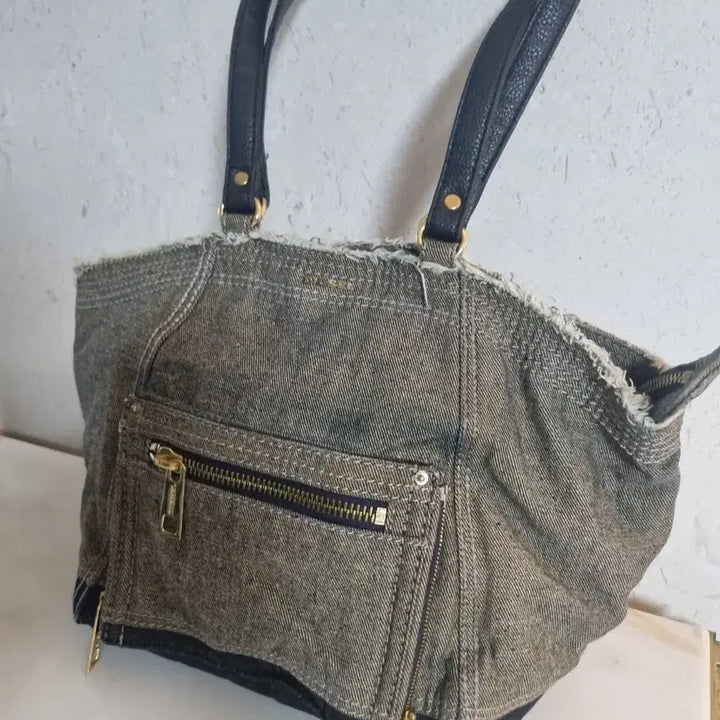 [BUNJANG] Diesel Vintage Denim Tote Bag Shoulder Bag / (정품) 디젤 빈티지 데님 토트백 숄더백