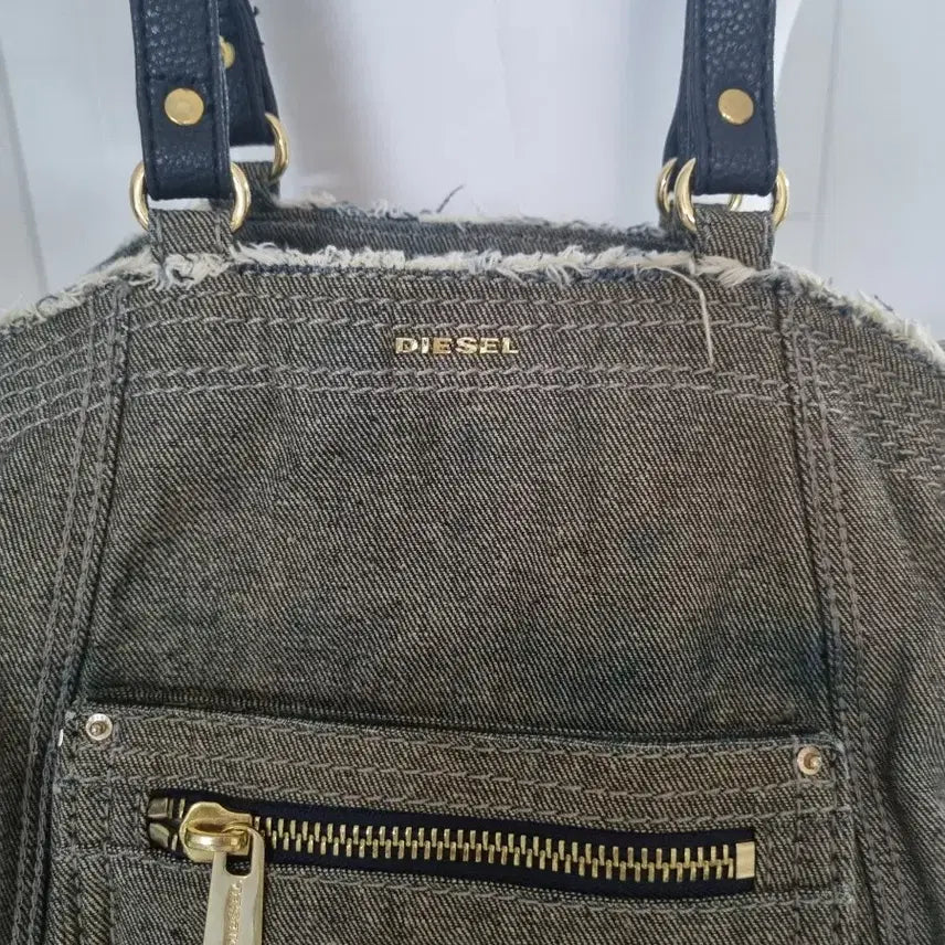 [BUNJANG] Diesel Vintage Denim Tote Bag Shoulder Bag / (정품) 디젤 빈티지 데님 토트백 숄더백