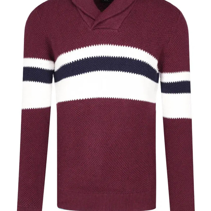 [BUNJANG] Armani Exchange Regular Fit Cotton Knit Sweater (Men's M) / 아르마니 익스체인지 레귤러핏 숄카라 코튼 니트 스웨터 (남성M/95)