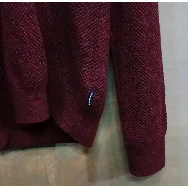 [BUNJANG] Armani Exchange Regular Fit Cotton Knit Sweater (Men's M) / 아르마니 익스체인지 레귤러핏 숄카라 코튼 니트 스웨터 (남성M/95)