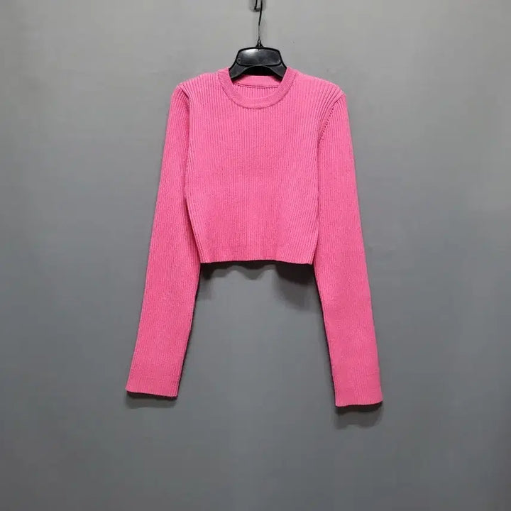 [BUNJANG] Knit Top / 골지 니트