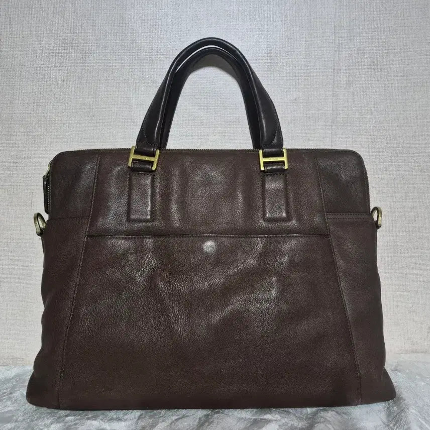 [BUNJANG] TUMI Brown Leather Briefcase / TUMI 투미 브라운 레더 서류 가방