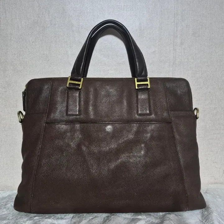 [BUNJANG] TUMI Brown Leather Briefcase / TUMI 투미 브라운 레더 서류 가방