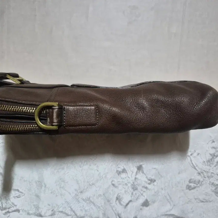 [BUNJANG] TUMI Brown Leather Briefcase / TUMI 투미 브라운 레더 서류 가방
