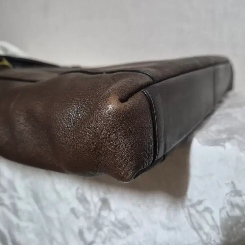 [BUNJANG] TUMI Brown Leather Briefcase / TUMI 투미 브라운 레더 서류 가방
