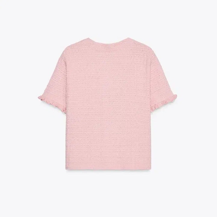 [SOLD OUT] L) 자라 트위드느낌 니트 가디건 새상품