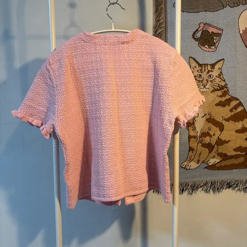 [SOLD OUT] L) 자라 트위드느낌 니트 가디건 새상품
