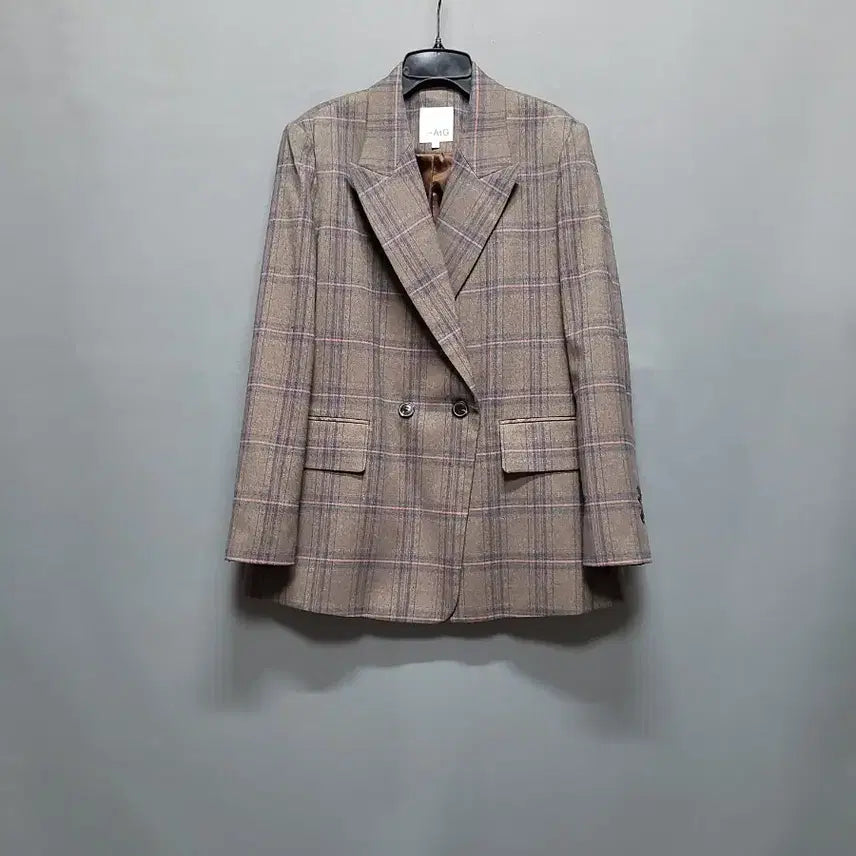 [BUNJANG] The Edge Check Jacket / 더엣지 체크 자켓