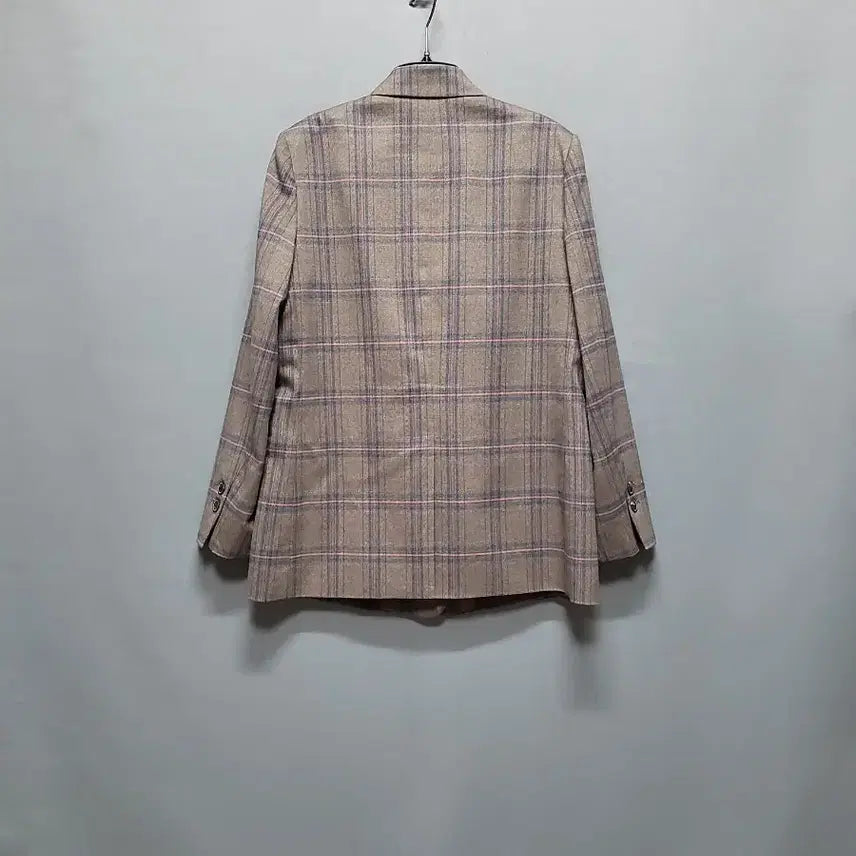 [BUNJANG] The Edge Check Jacket / 더엣지 체크 자켓