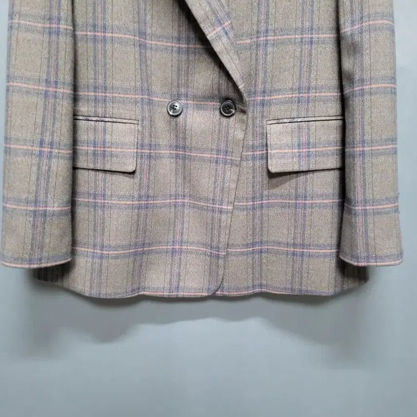 [BUNJANG] The Edge Check Jacket / 더엣지 체크 자켓