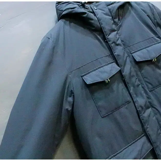 [BUNJANG] Kangol Cordura Down Padded Parka Jacket (M) / 캉골 코듀라 다운 패딩 야상 점퍼 (공용M)