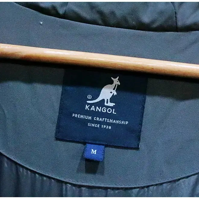 [BUNJANG] Kangol Cordura Down Padded Parka Jacket (M) / 캉골 코듀라 다운 패딩 야상 점퍼 (공용M)