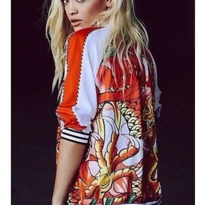 [BUNJANG] Adidas Rita Ora Dragon Jersey Jacket (Size 85) / 아디다스 리타오리 드레곤져지/상태좋음/통통55까지