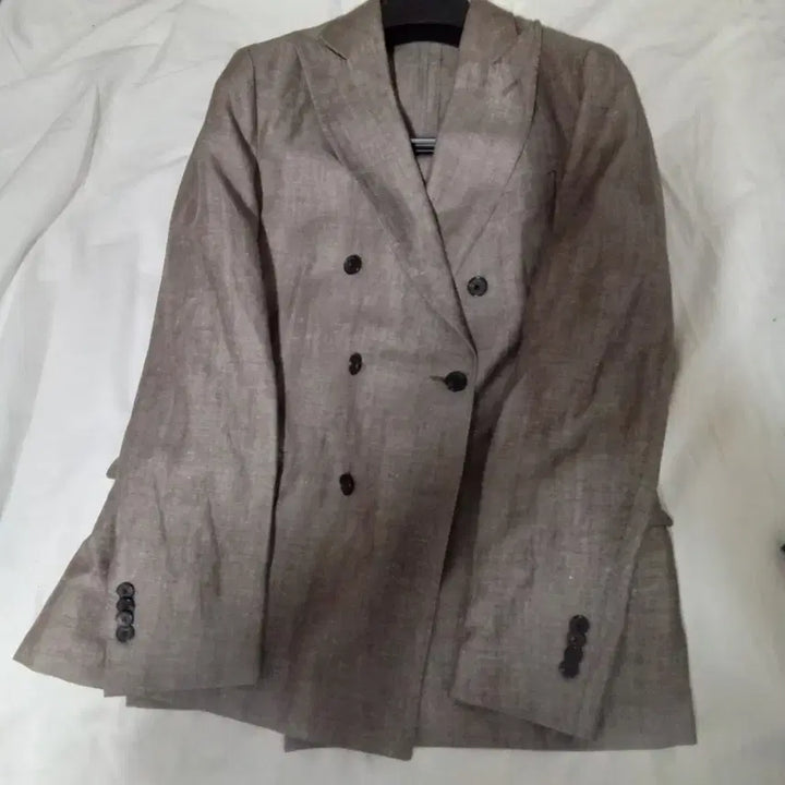 [BUNJANG] Man on the Boon Linen Blazer Jacket / 새제품,맨 온더 분, 울 린넨 블레이저 자켓