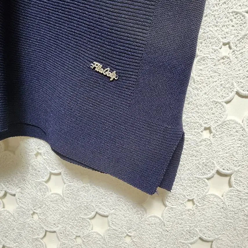 [BUNJANG] Fila Knit Long T-Shirt (Women's) / 휠라 니트 롱티셔츠 여성90