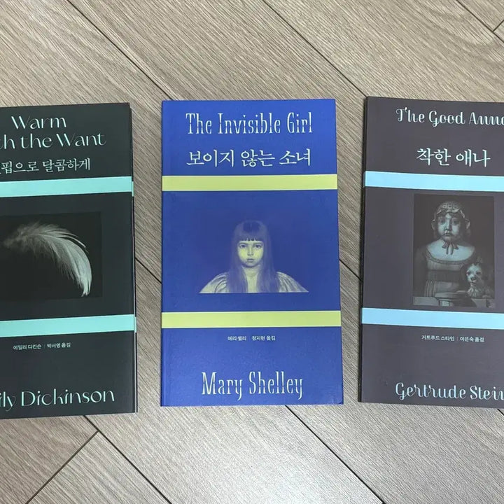 [BUNJANG] Min-Eum Book Club Unread Book Bundle / 민음북클럽 결핍으로 달콤하게 보이지 않는 소녀 착한 애나