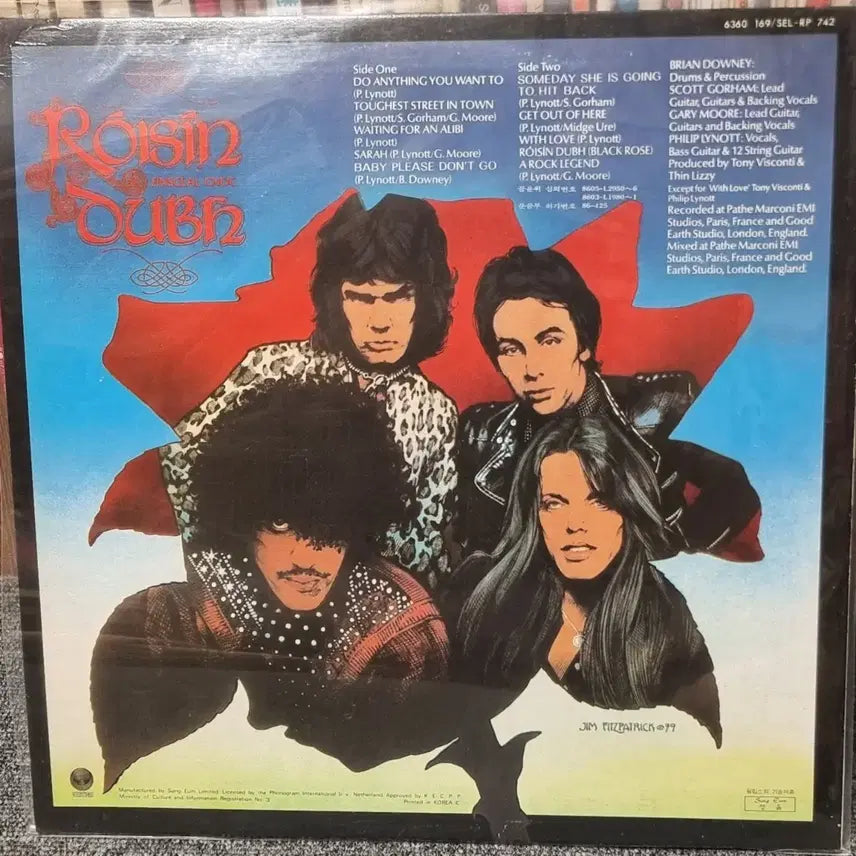 [BUNJANG] Thin Lizzy Black Rose LP / THIN LIZZY (lp