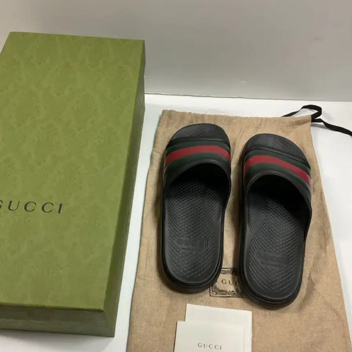 [BUNJANG] Gucci Men's GG Slippers (Size 280) / 구찌 남성   슬리퍼 280  gg gucci