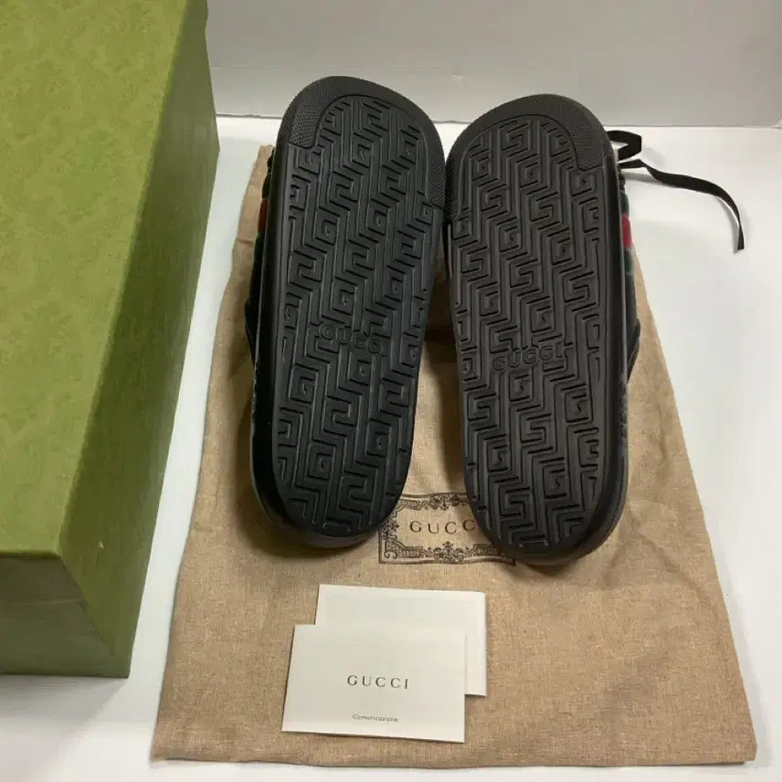 [BUNJANG] Gucci Men's GG Slippers (Size 280) / 구찌 남성   슬리퍼 280  gg gucci