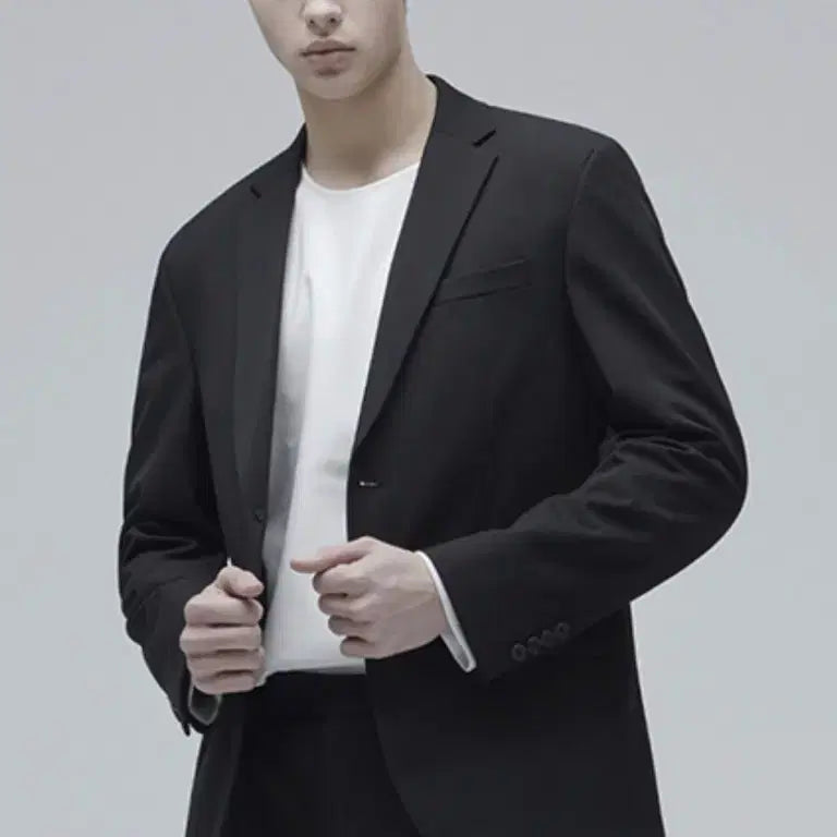 [BUNJANG] Musinsa Standard Basic Blazer Black / 무탠다드 베이식 블레이저 블랙 새상품 팝니다