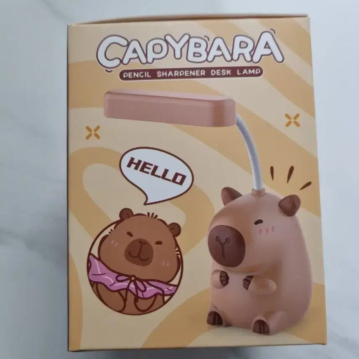 [BUNJANG] Capybara Stand and Pencil Sharpener / 카피바라 스탠드 겸 연필깍이 새제품