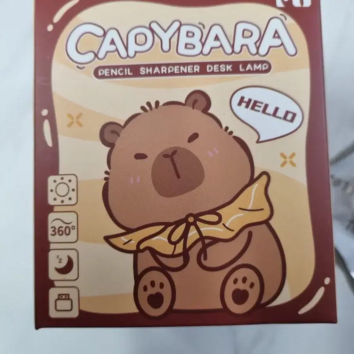 [BUNJANG] Capybara Stand and Pencil Sharpener / 카피바라 스탠드 겸 연필깍이 새제품
