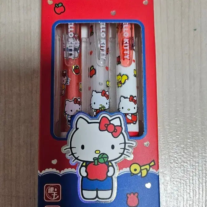 [BUNJANG] Hello Kitty 0.5mm Pen Set / 헬로키티 0.5mm 펜 3개 세트 JT-829-H