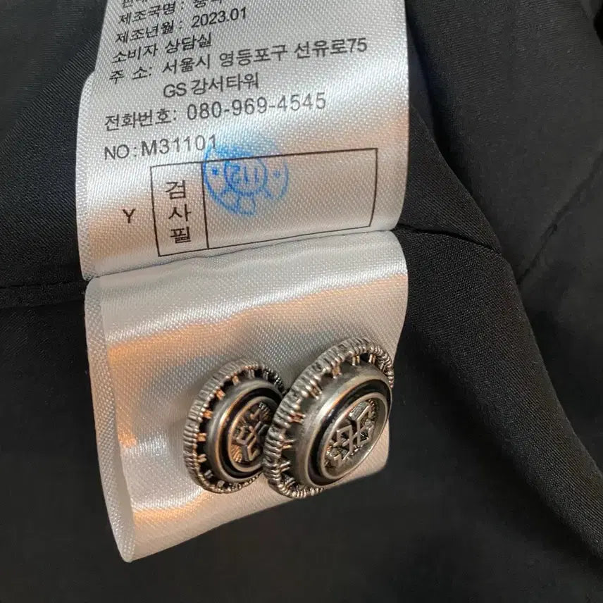 [BUNJANG] Morgan Black Tailored Dress 55 Size / 새상품 모르간 블랙 테일러드 원피스 55사이즈