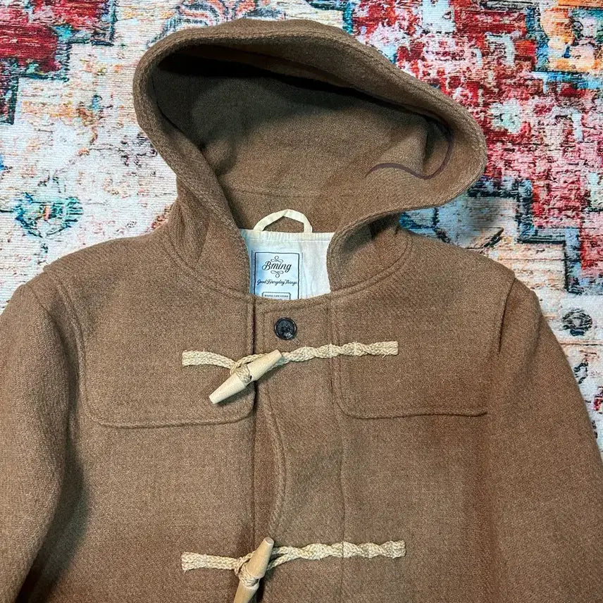 [BUNJANG] B:ming by Beams Wool Nylon Blend Duffle Coat - Size L / [L] 빔즈 B.ming 더플코트