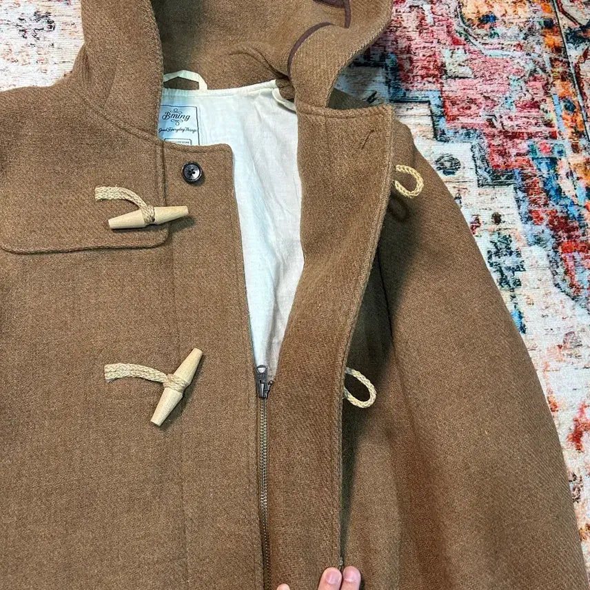 [BUNJANG] B:ming by Beams Wool Nylon Blend Duffle Coat - Size L / [L] 빔즈 B.ming 더플코트