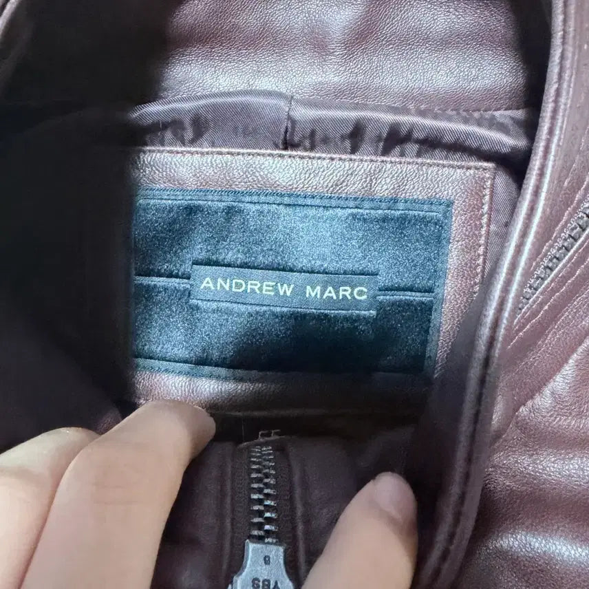 [BUNJANG] Andrew Marc Leather Jacket 55 / 앤드류마크 정품 55사이즈 양가죽 자켓!