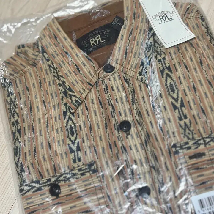 [BUNJANG] RRL Jacquard Workshirt / RRL 자카드 워크셔츠 S