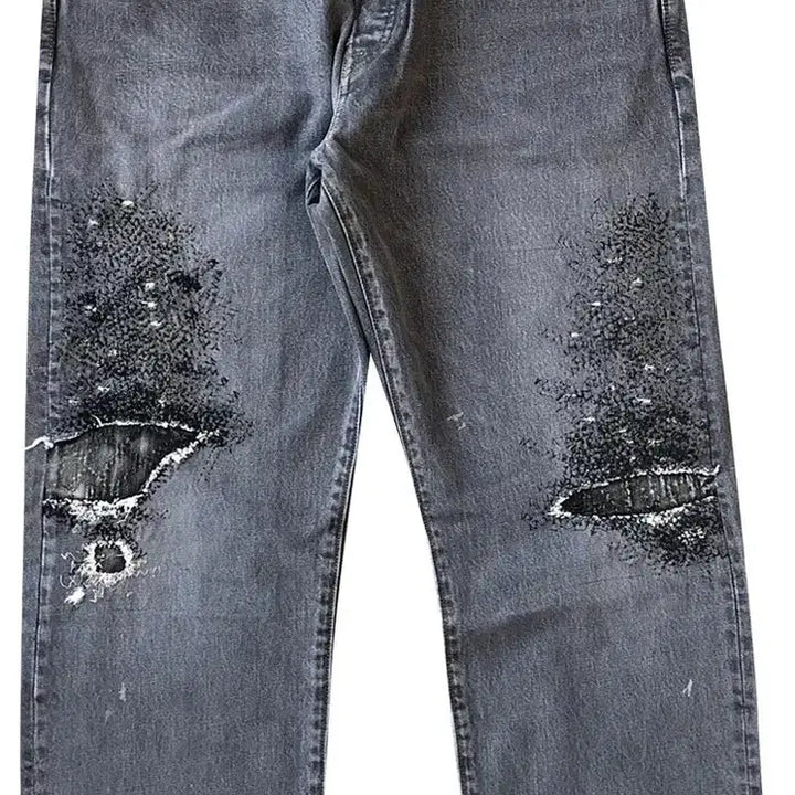 [SOLD OUT] 캐피탈 사시코 팬츠 블랙 38