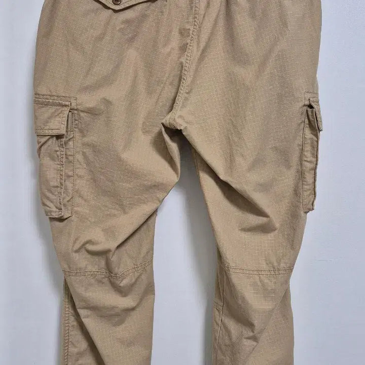 [BUNJANG] GAP Linen Cargo Jogger Pants (Beige) / GAP 린넨 밴딩 베이지색 카고 조거팬츠!최상품!