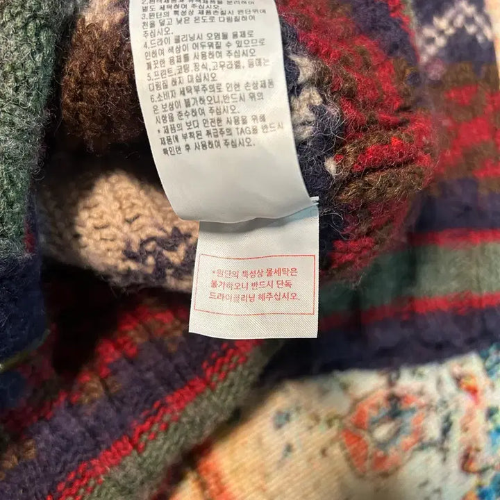 [BUNJANG] Penfield Cowichan Knit Zip Jacket / [L] 펜필드 코위찬 니트 집업 자켓