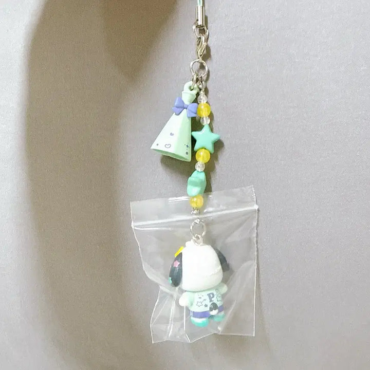 [BUNJANG] Sanrio Pochacco Secret Strap / 산리오 키라메키 학원 포차코 스트랩