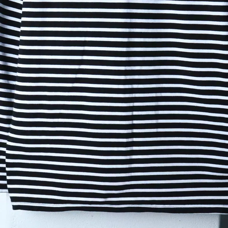 [BUNJANG] Acha Long Sleeve Oversized Striped T-Shirt / (L-XL) 아차 긴팔티셔츠 오버핏 스트라이프 범고래 스트릿-1746A