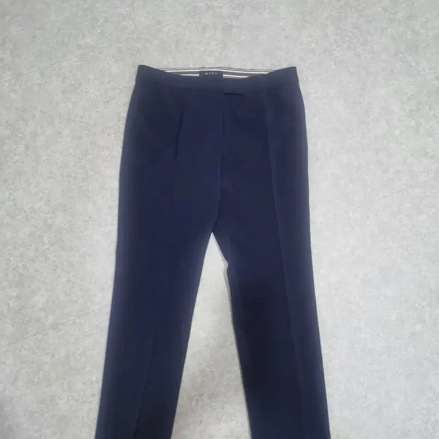 [BUNJANG] MINE Navy Slacks Pants / MINE  네이비 슬랙스 바지