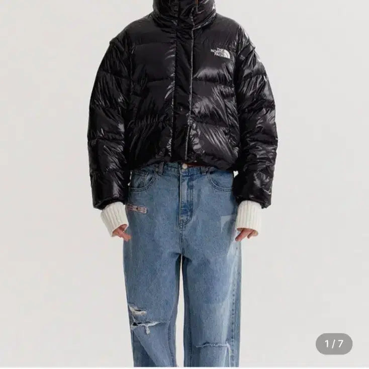 [BUNJANG] The North Face White Label Down Jacket / (W)노스페이스 화이트라벨 다운자켓