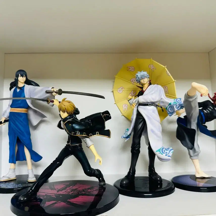 [BUNJANG] Gintama Gem Figure Set / 은혼 카츠라 긴토키 카무이 소고 동란 신역홍앵 토끼우산 gem 피규어