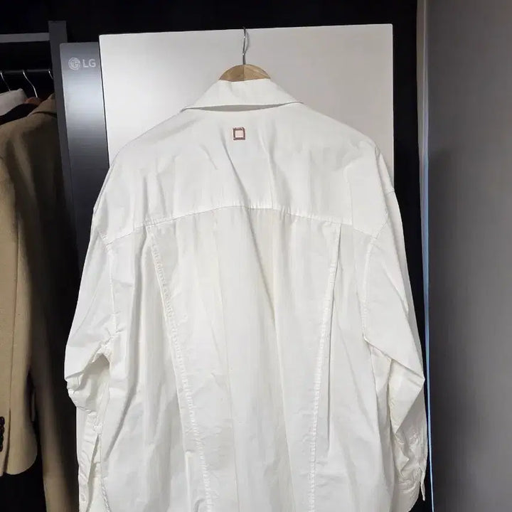 [BUNJANG] Wooyoungmi White Shirt 46 / 21SS 우영미 화이트셔츠 46 판매합니다.