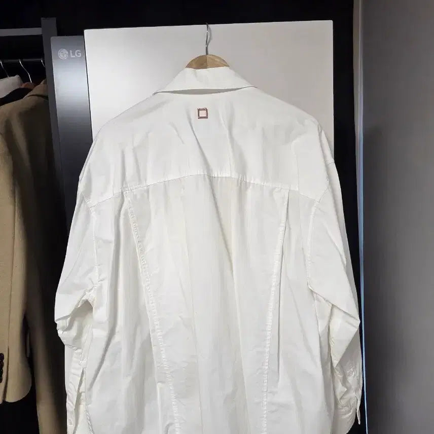 [BUNJANG] Wooyoungmi White Shirt 46 / 21SS 우영미 화이트셔츠 46 판매합니다.