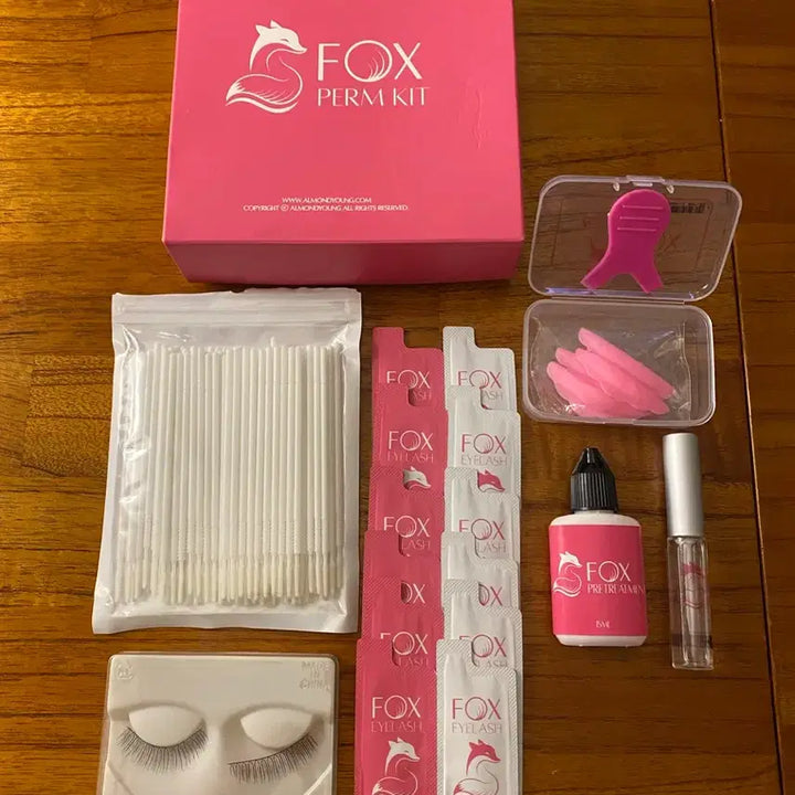 [BUNJANG] Fox EyeLash Self Eyelash Perm Kit / 폭스아이래쉬 셀프 속눈썹펌 키트 7종