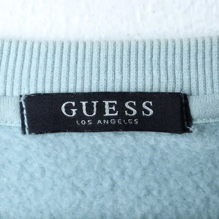 [BUNJANG] Guess 2XL Sweatshirt Old School Light Blue / (2XL) 게스 맨투맨 티셔츠 빅사이즈 연블루 기모 올드스쿨-17486