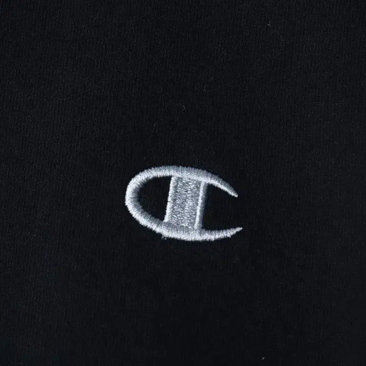 [BUNJANG] Champion Hoodie Small Logo Black / (M-XL) 챔피온 후드티셔츠 스몰로고 블랙 기모 올드스쿨-17489