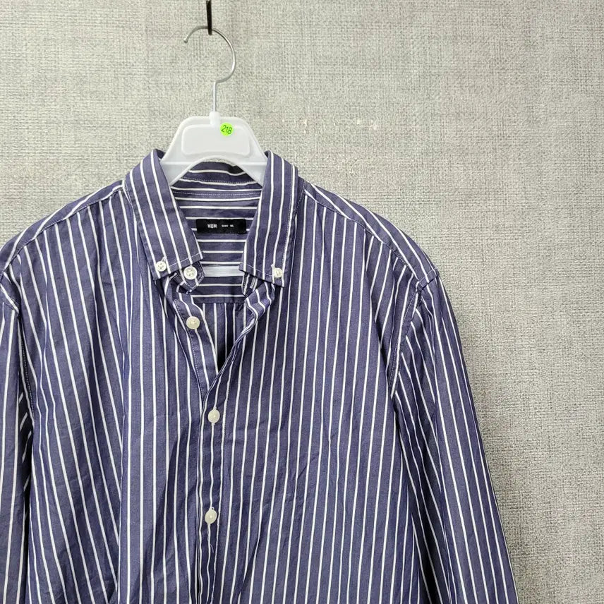 [BUNJANG] Unbranded Stripe Shirt 95 / ㅊ218 스트라이프 셔츠 95