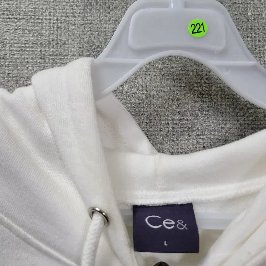 [BUNJANG] Unbranded White Hoodie 100 / ㅊ221 화이트후드 100