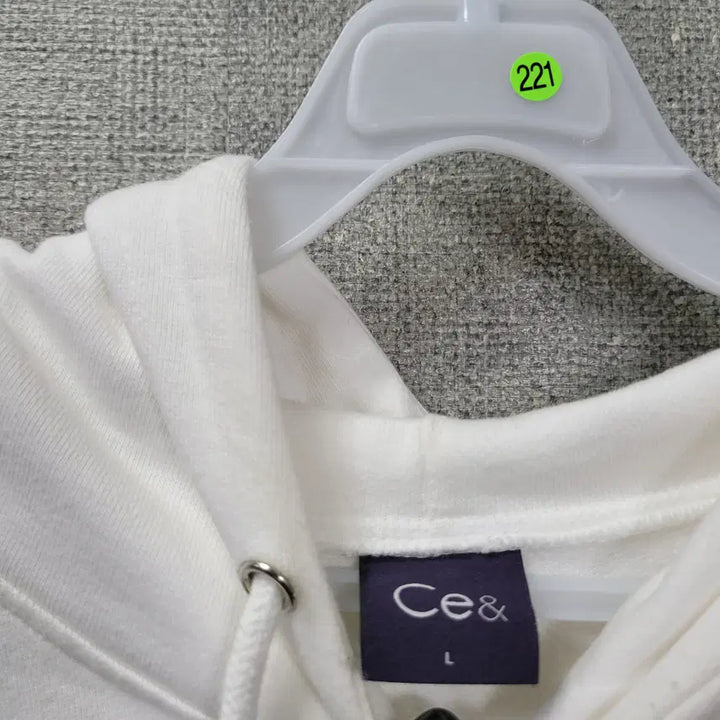 [BUNJANG] Unbranded White Hoodie 100 / ㅊ221 화이트후드 100